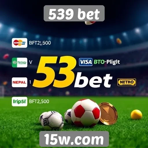 Métodos de pagamento disponíveis no 539 bet